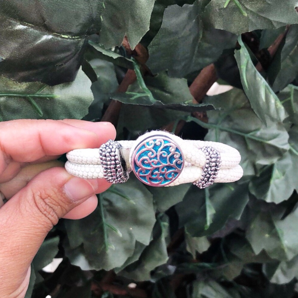 COPY - BOHO Woven Band Bead Bracelet